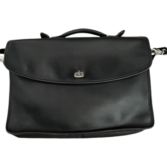Coach Bags Vintage Coach Lexington Briefcase Black Poshmark